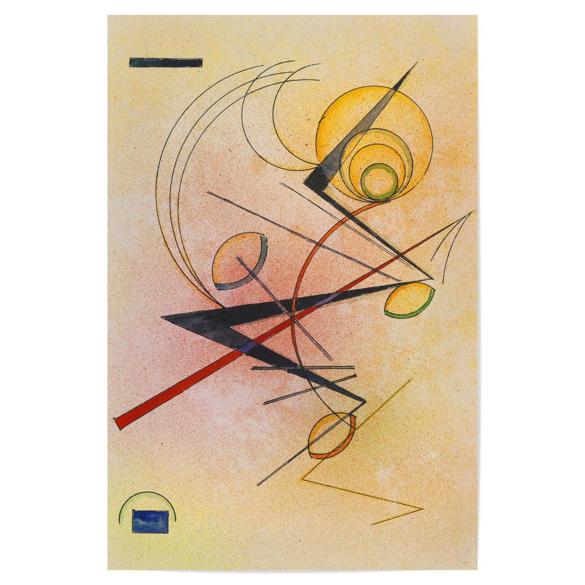 Kleines Warm Von Kandinsky Als Poster Bei Artboxone Kaufen