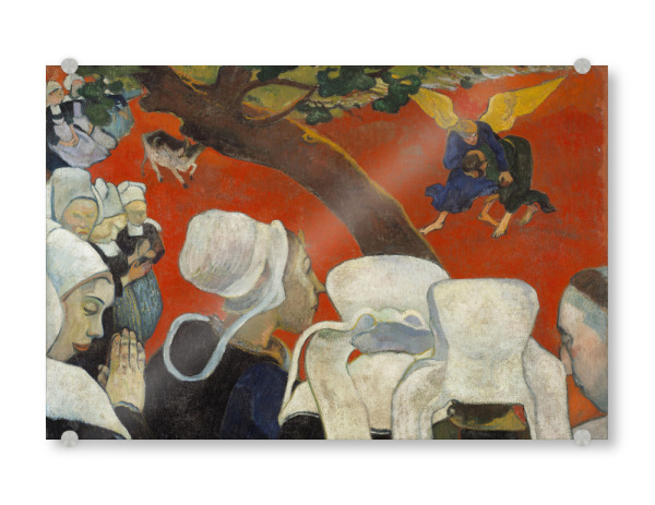 Acrylglasbild "Die Vision nach der Predigt" artboxONE - Natur,Menschen