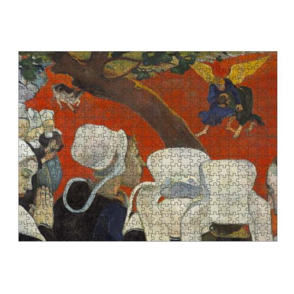 artboxONE Puzzle "Die Vision nach der Predigt" artboxONE - Natur,Menschen