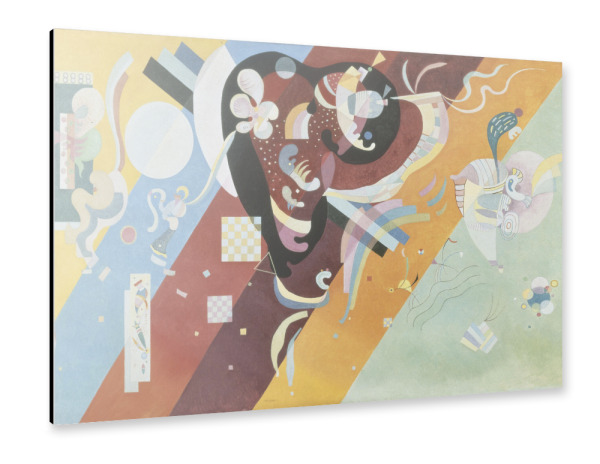 Alu-Dibond "Komposition IX von Kandinsky" 30x20 cm artboxONE