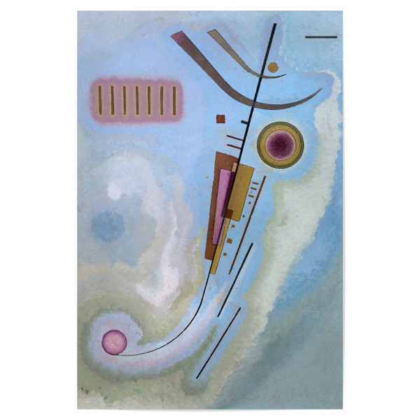 Poster "Light von Wassily Kandinsky" artboxONE - Abstrakt,Geometrie