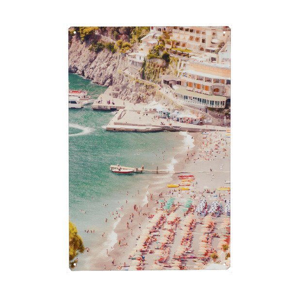Metall Poster "Positano Dreaming" artboxONE - Natur,Reise,Reise / Strand und Meer,Reise / Länder
