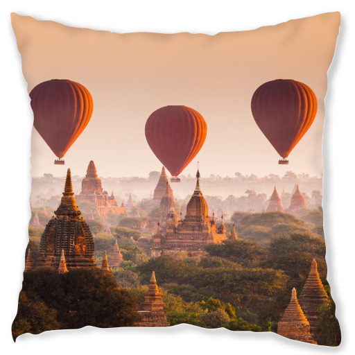 Hot air balloon in Myanmar