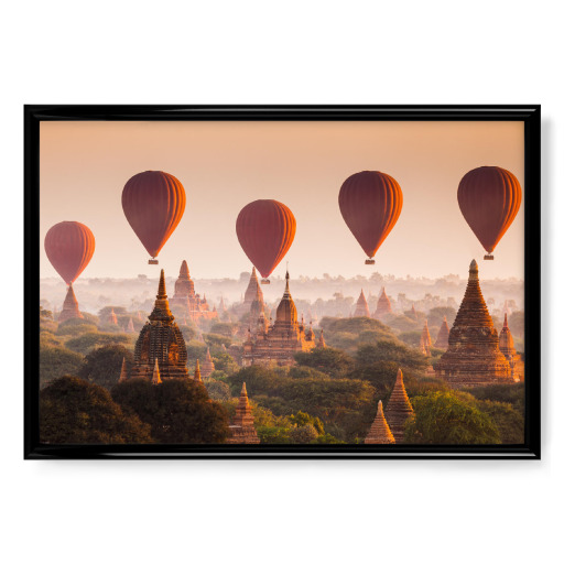 Hot air balloon in Myanmar