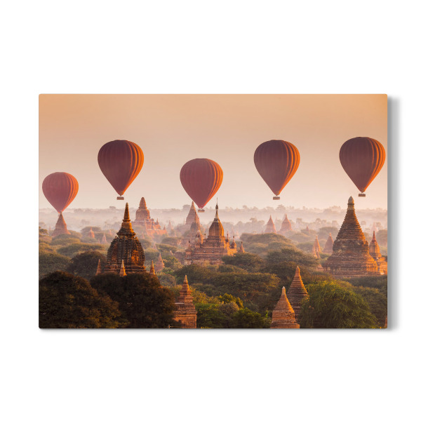 Galerie-Print "Hot air balloon in Myanmar" 30x20 cm artboxONE