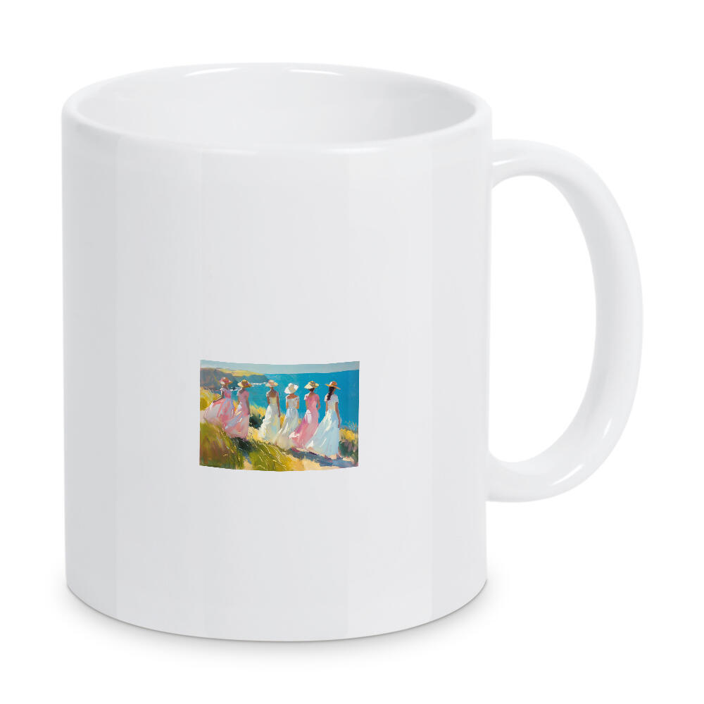 Tasse "Impressionist Women Painting" artboxONE - Natur,Reise,Menschen - Impressionistisch,Malerei,Frauen,Female