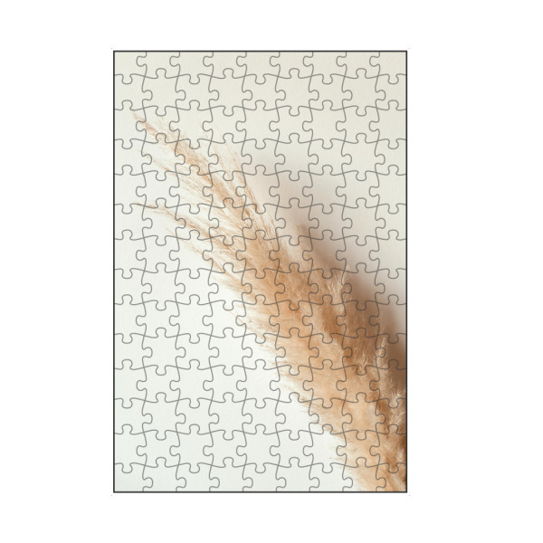 artboxONE Puzzle "Tan pampas grass" artboxONE - Natur - Pampas,Gras,Natur,Nature,Leaves,Blätter,Deko,Boho,Bohemian,Plant,Pflanze,Botanical