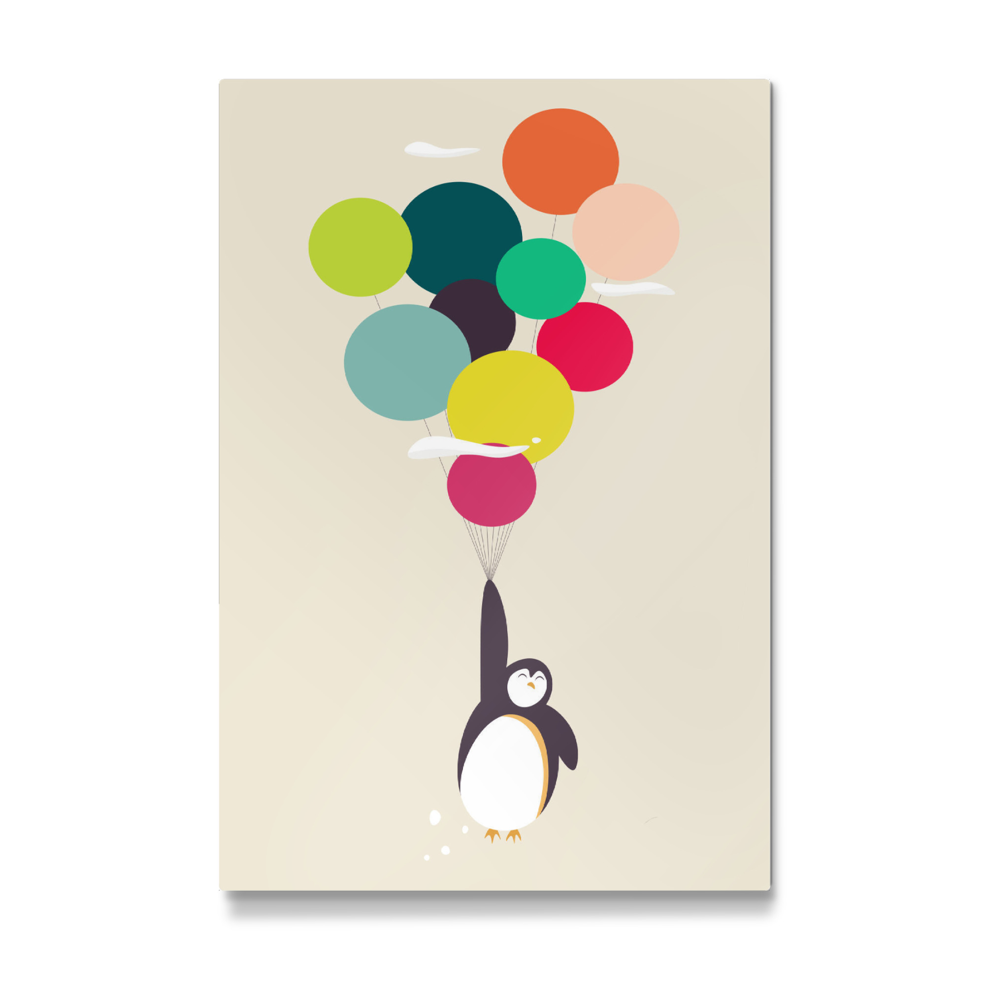 Galerie-Print "Penguins fly" 75x50 cm artboxONE