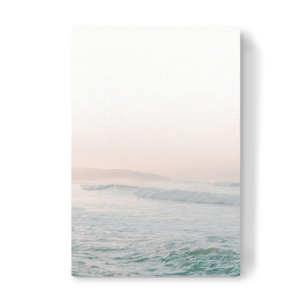 Leinwandbild "Vanilla Sky Beach" artboxONE - Natur,Reise,Reise / Strand und Meer - Beach,Pastel,Minimalist,Strand,Meer,Sea,Natur,Nature,Travel,Reise