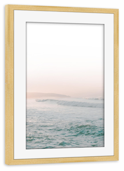 Poster mit Rahmen kiefer "Vanilla Sky Beach" artboxONE - Natur,Reise,Reise / Strand und Meer