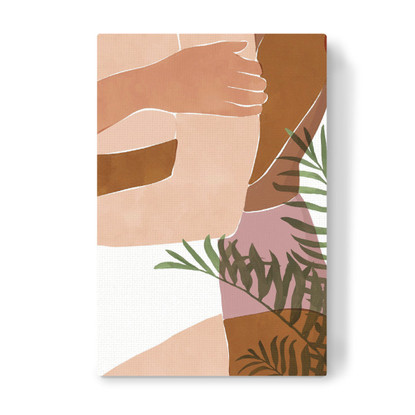 Leinwandbild "Soul To Soul" artboxONE - Floral,Menschen