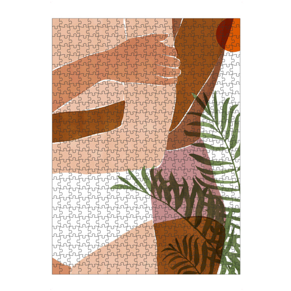 artboxONE Puzzle "Soul To Soul" artboxONE - Floral,Menschen