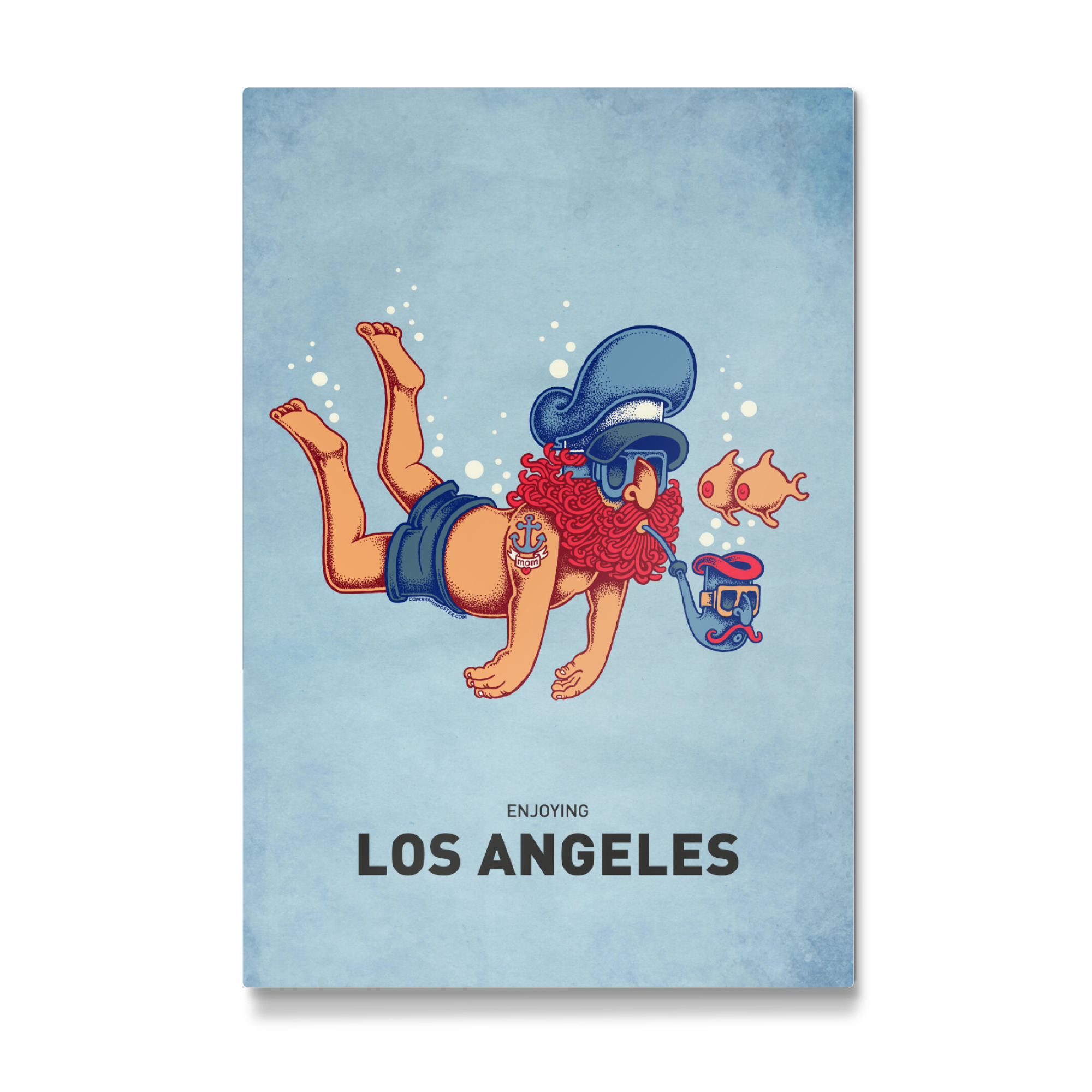Galerie-Print "Los Angeles Diver" 30x20 cm artboxONE