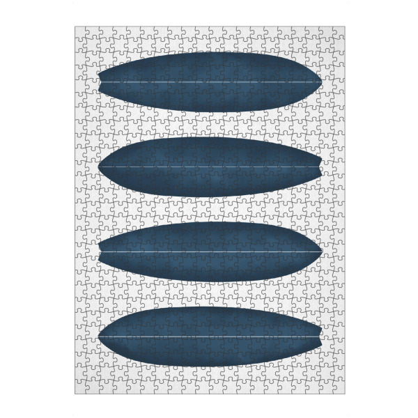 Puzzle Ravensburger "Surfboards - Navy" artboxONE - Abstrakt,Reise / Strand und Meer,Sport