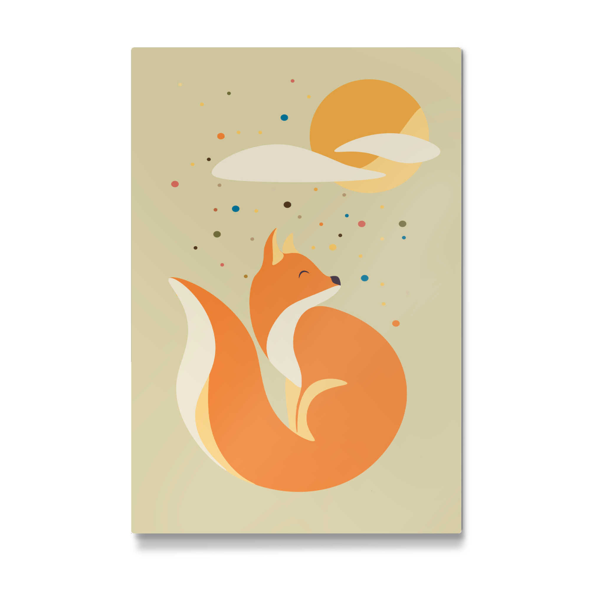 Galerie-Print "Colorful Foxy" 75x50 cm artboxONE