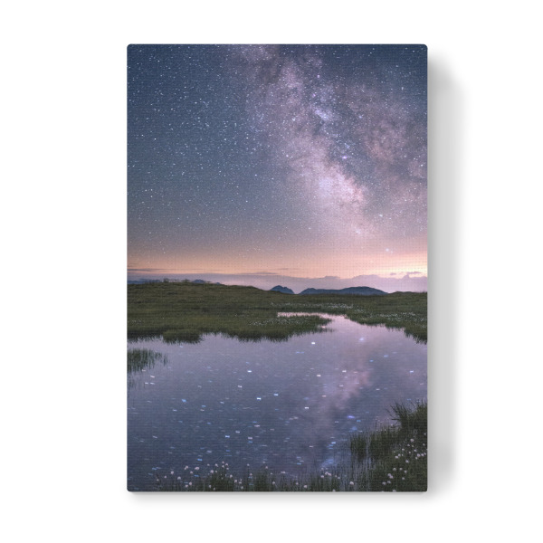 Leinwandbild "Milchstraßen Reflektion" artboxONE - Natur,Reise / Länder