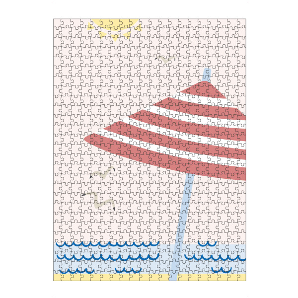 Puzzle Ravensburger "Sonne, Meer, Strand" artboxONE - Natur,Reise / Strand und Meer