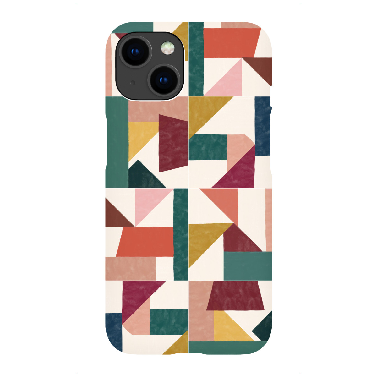 "Tangram Wall Tiles First"für iPhone - Premium-Case Handyhülle artboxONE