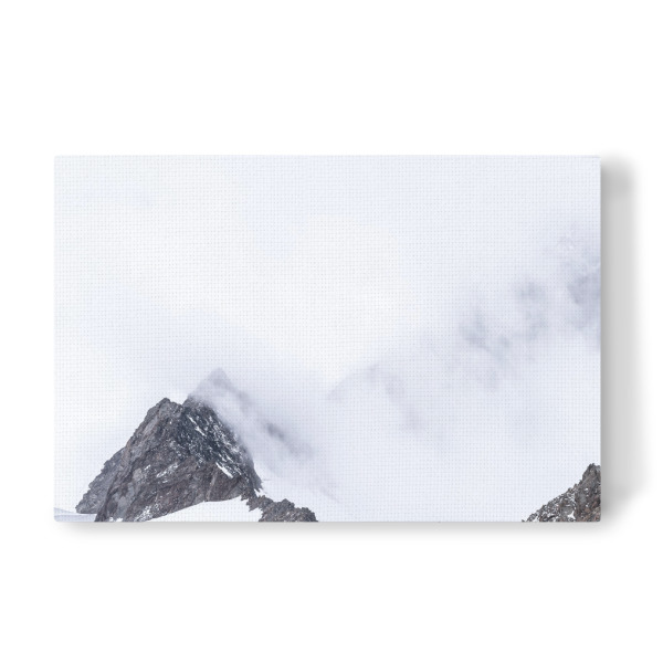 Leinwandbild "Mensch vs. Natur" artboxONE - Natur,Reise,Menschen