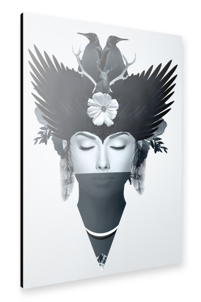 Alu-Dibond "Iceberg | Women" 30x20 cm artboxONE