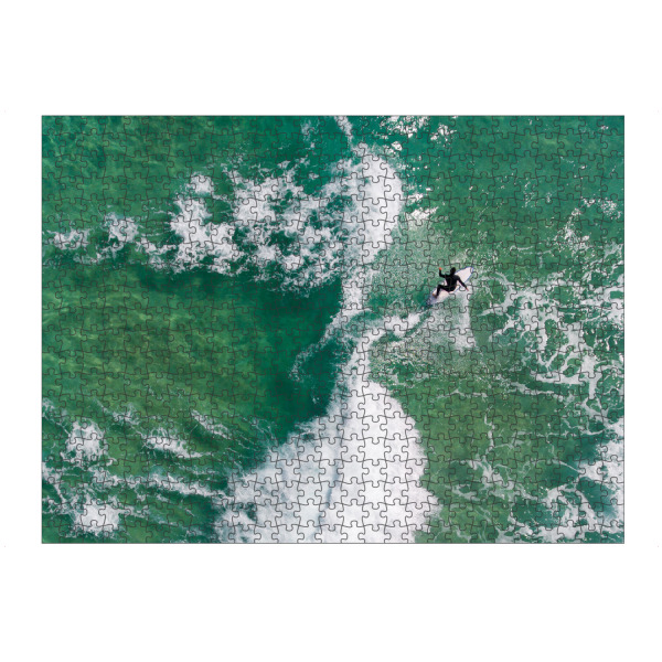 artboxONE Puzzle "Wave of joy" artboxONE - Natur,Reise,Menschen,Reise / Strand und Meer