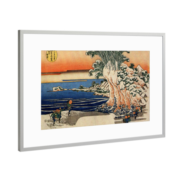 Poster mit Rahmen Silber "Sodegaura" artboxONE - Natur,Reise,Architektur,Reise / Asien