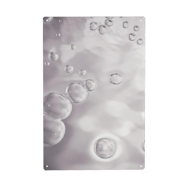 Metall Poster "Bubbles" artboxONE - Für Kinder,Abstrakt