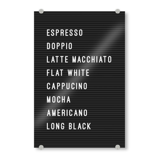 Letterboard Coffee