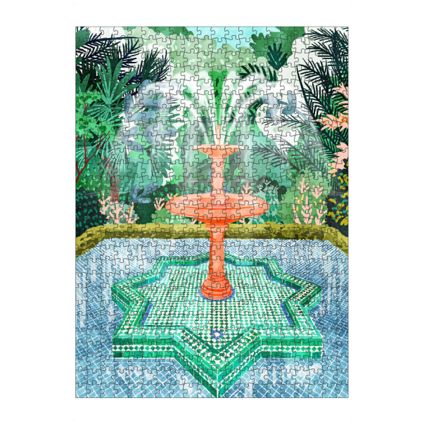 Puzzle Ravensburger "The Fountain Of Life" artboxONE - Natur,Architektur