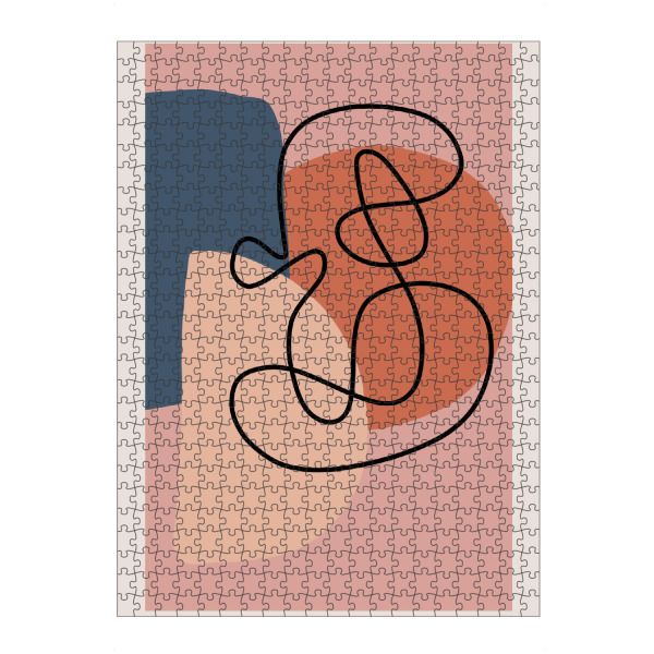 Puzzle Ravensburger "Abstract V" artboxONE - Abstrakt,Geometrie