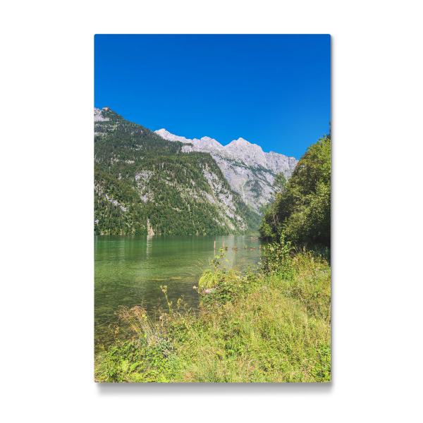 Galerie-Print "Ufer des Königssees" 30x20 cm artboxONE