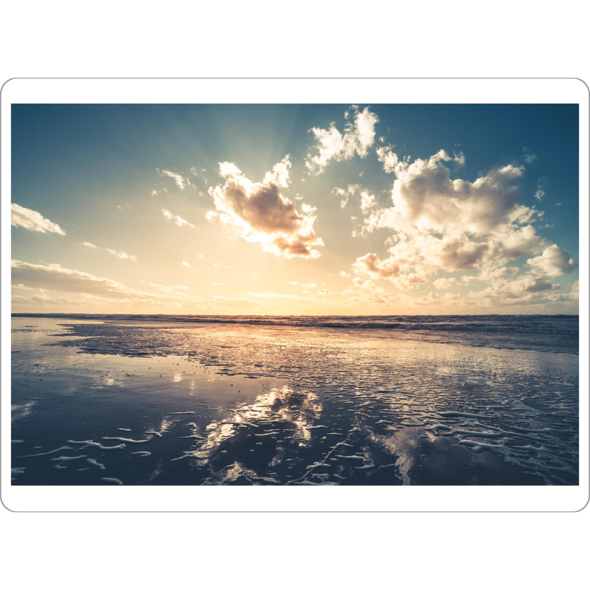 Tischset "Stürmige Küste" artboxONE - Natur,Reise / Strand und Meer