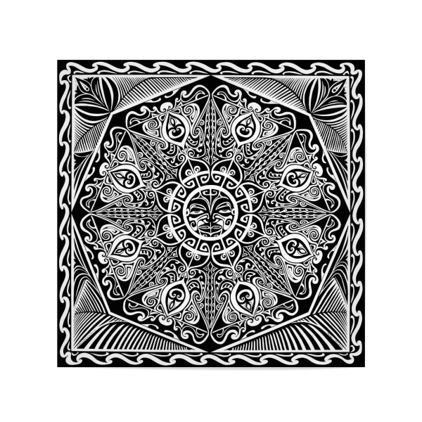 Poster 20x20 cm "MANA TANE" artboxONE - Abstrakt,Geometrie