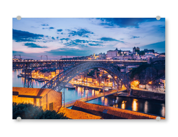 Acrylglasbild "Porto - Portugal" artboxONE - Städte,Reise,Architektur