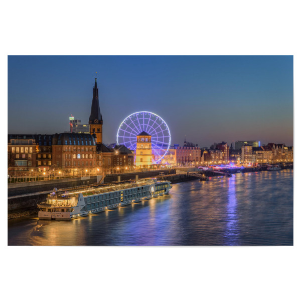 Poster 30x20 cm "Düsseldorfer Altstadt" artboxONE - Städte,Reise,Architektur,Städte / Düsseldorf