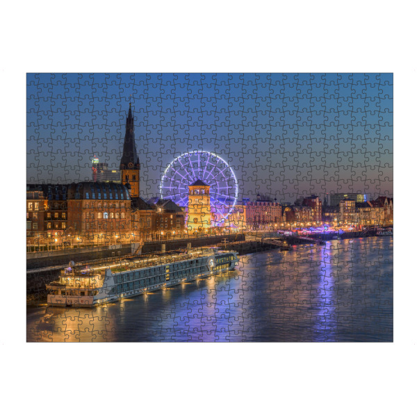 artboxONE Puzzle "Düsseldorfer Altstadt" artboxONE - Städte,Reise,Architektur,Städte / Düsseldorf