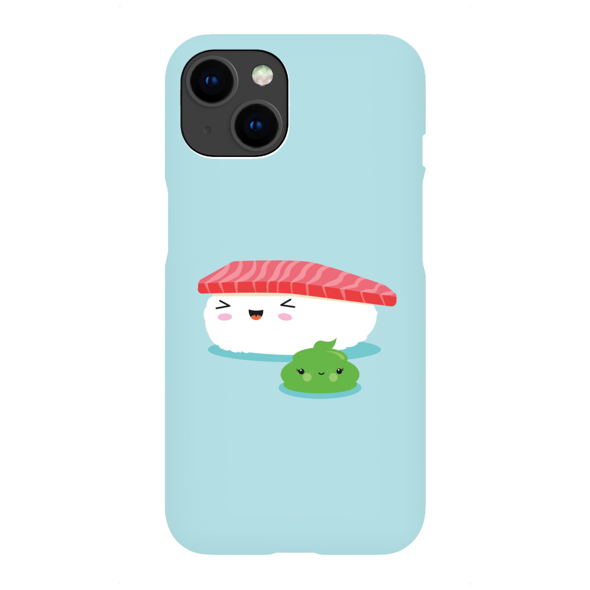 iPhone "Sushi-Freunde Nigiri und Wasabi" Premium-Case Handyhülle artboxONE