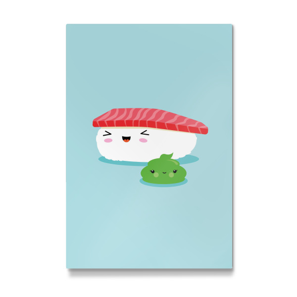 Galerie-Print "Sushi-Freunde Nigiri und Wasabi" 30x20 cm artboxONE
