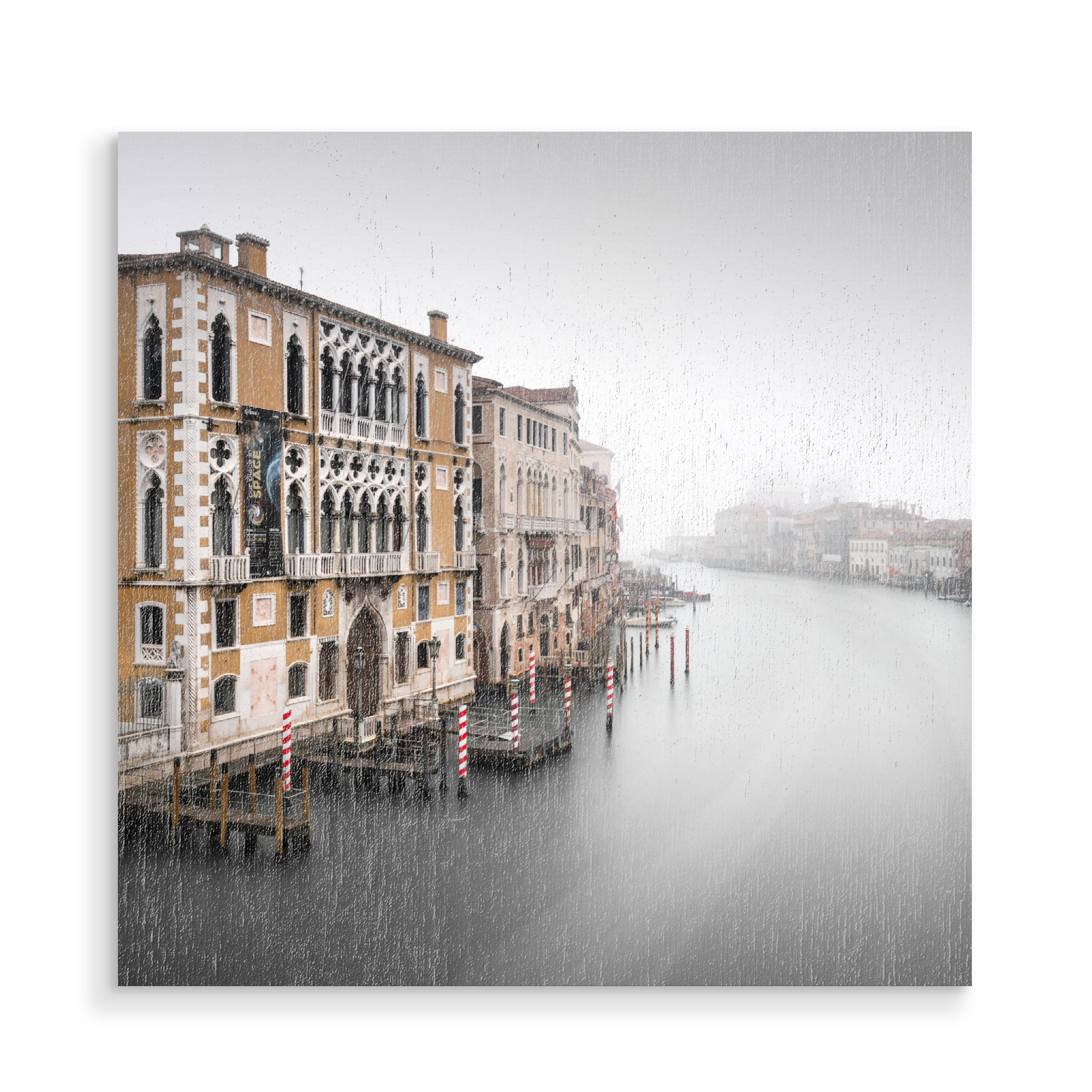 Holzbild "Palazzo Cavalli Franchetti" artboxONE - Reise,Architektur,Reise / Strand und Meer,Städte / Venedig,Reise / Länder