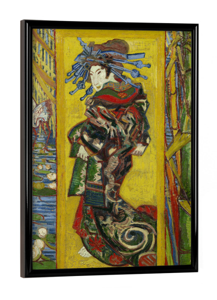 Poster mit schwarzem Rahmen "Die Kurtisane" artboxONE - Reise,Menschen,Reise / Asien