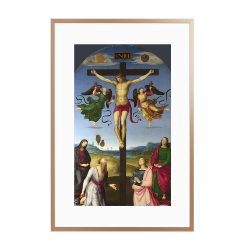 Die Kreuzigung Christi mit Madonna