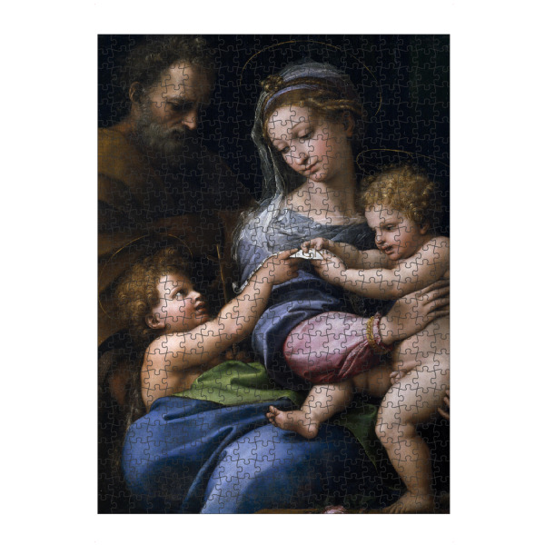 artboxONE Puzzle "Madonna mit der Rose" artboxONE - Menschen,Liebe,Für Mama,Für Papa
