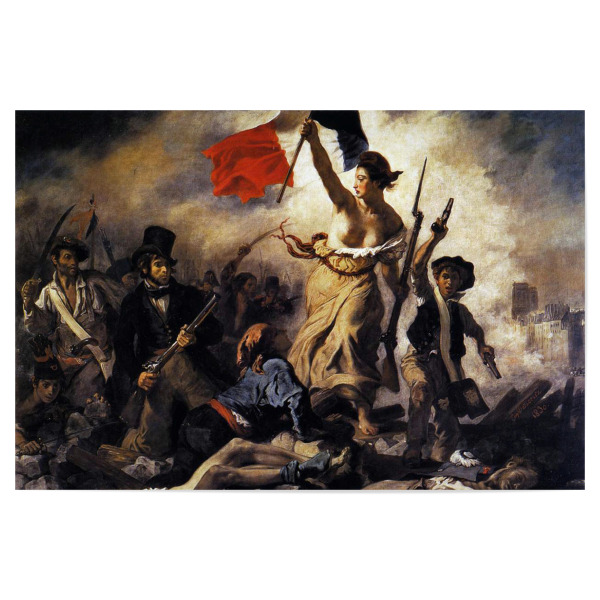 Poster "Die Freiheit führt das Volk an" artboxONE - Natur,Menschen