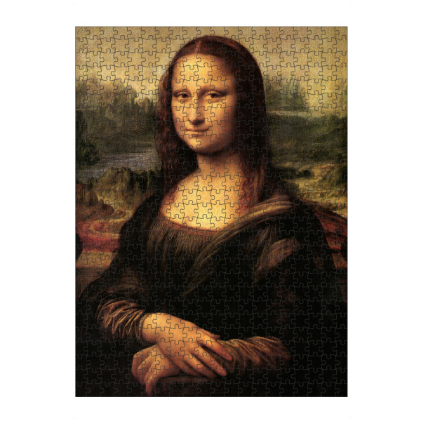 artboxONE Puzzle "Mona Lisa - Leonardo da Vinci" artboxONE - Natur,Menschen