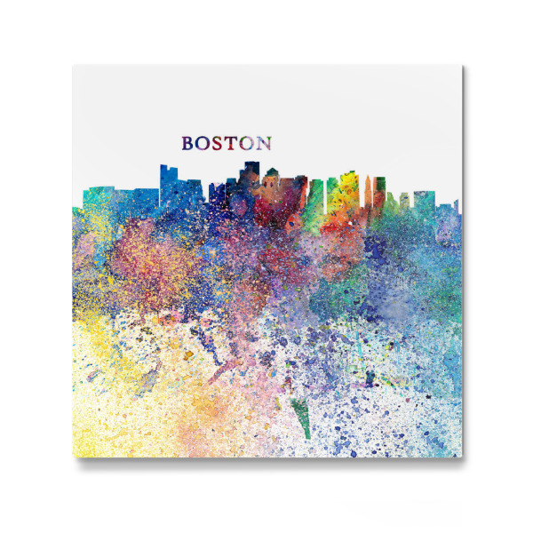 Galerie-Print "Boston Impressionen Skyline" 30x30 cm artboxONE