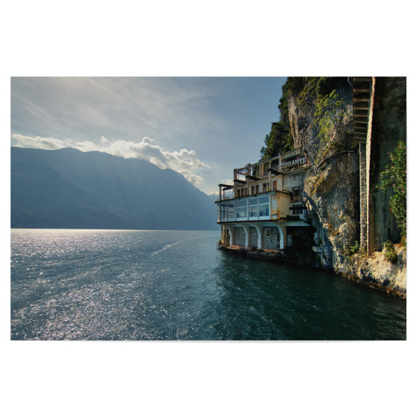 Poster 30x20 cm "Hotel Lake" artboxONE - Natur,Reise,Architektur