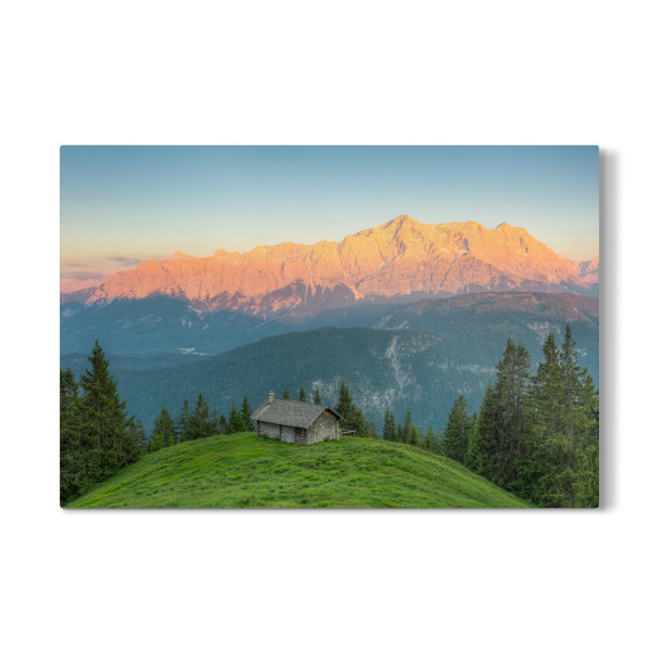 Galerie-Print "Alpenglühen am Wettersteingebirge" 30x20 cm artboxONE