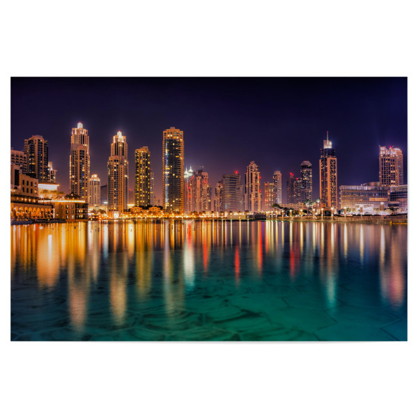 Poster "Downtown Dubai" artboxONE - Städte,Reise,Architektur,Städte / Dubai