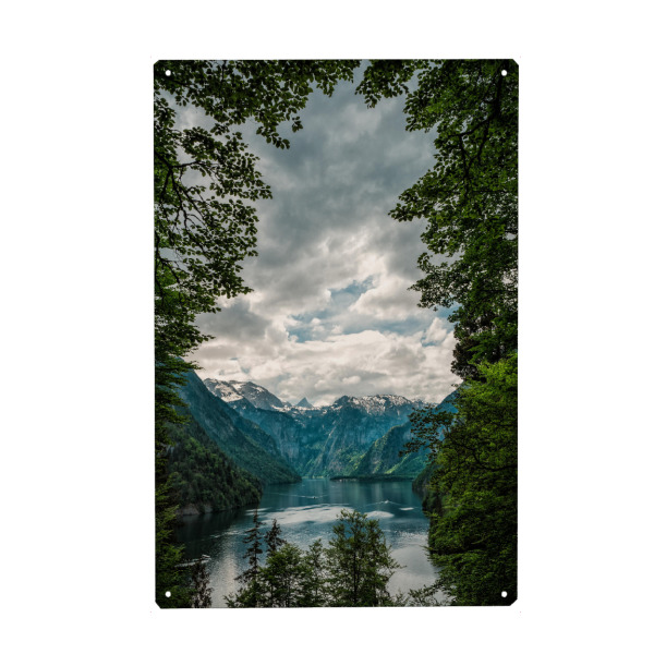 Holzbild "Königssee" artboxONE - Natur,Reise,Reise / Länder