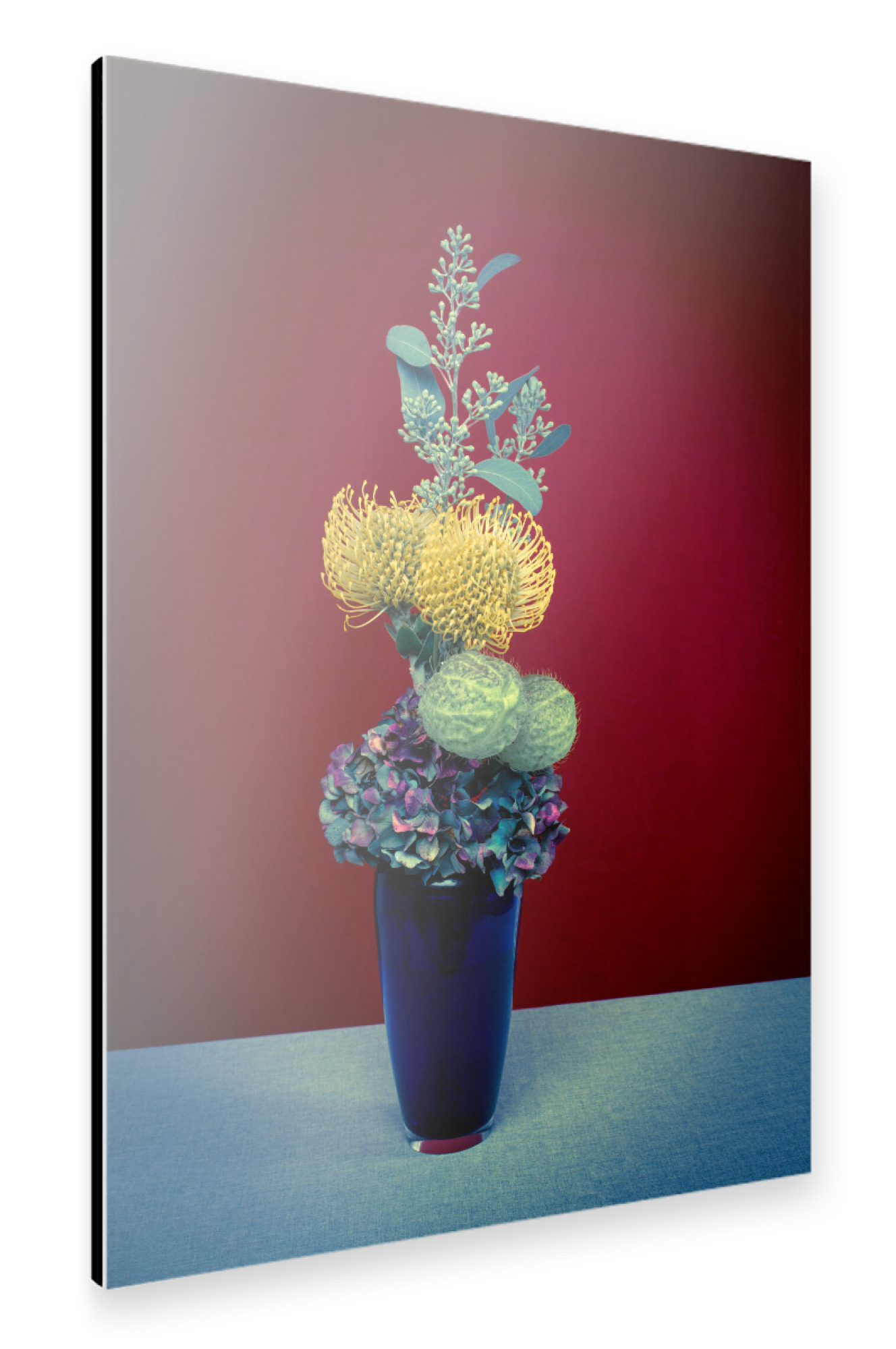 Alu-Dibond "Mystische Blumen" 30x20 cm artboxONE